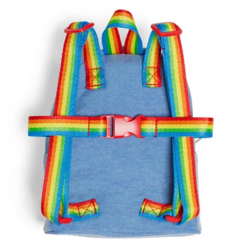 NWT ~ YOULY Pride Dog Backpack, Large/X-Large, Rainbow Design "You Be You" - Picture 5 of 9